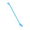 Produtos para Pets Escova de Dentes para Pets Estampa de Patinha de Cachorro Nylon Seda Escova de Dentes de Duas Cabeças Limpeza Bucal de Cachorro Escova de Dentes para Cachorro