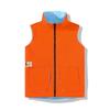 Chaleco casual de algodón de doble cara sin mangas, camiseta publicitaria, ropa de trabajo en equipo, chaleco grueso con cuello alto, estampado personalizado