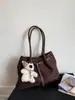 Bolso Retro, Gran Capacidad, Nuevo Bolso de Hombro de Gamuza para Mujer, Bolso de Trabajo y para Viajar, Bolso Boston, Bolso de Mano para Mujer