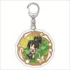 Hell Music Keychain Animação em torno de sapinhos Maru Ehai Ya Esquerda Pendurado Batalhão Guarda Gangue Zuo Chefu Zhi Pingente Acrílico