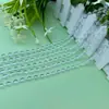 Cortina de cuentas acrílicas guía de camino de boda cadena de cristal decoración de techo de escenario escena de boda cortina de puerta partition diy