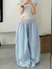 Pantalones de secado rápido con bloques de color Cleanfit para hombre, diseño de otoño, pantalones rectos transpirables de seda helada, pantalones casuales holgados
