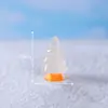 Decoraciones para árboles de Navidad en miniatura de comercio electrónico transfronterizo, accesorios de escena de nieve, artesanías de resina y figuras que brillan en la oscuridad