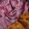 Tecido de Seda Jacquard de Viscose Xiangyun com Padrão de Crisântemo Carmesim, Camisa, Colete, Qipao de Estilo Chinês Nacional Novo, Tecido Feito à Mão