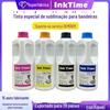 Máquina de bandeira de injeção direta tinta especial Epson transferência térmica tinta sublimação tinta de impressão tinta de impressão bandeira tinta