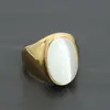 Joyería Personalizada para Manos Anillo de Acero Inoxidable con Piedra Anillo de Moda para Mujer Anillo de Acero de Titanio Chapado en Zafiro 280727