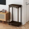 Soporte para Flores de Madera Maciza Mesa China para Flores Balcón Hogar de Pie Interior Sala de Estar Estante de Almacenamiento Suculenta Pothos Estante para Macetas