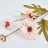Pequeña margarita de otoño flor artificial gerbera fresca pequeña flor falsa mesa manzanilla flor de seda ramo suave venta al por mayor