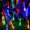 Luzes de Fio de LED Transfronteiriças para Exterior à Prova d'Água Luzes Decorativas de Jardim Pequenas Estrelas para Interior Arranjo Aconchegante Luzes Coloridas Pequenas Luzes de Fio Piscantes