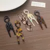 Pasador Pequeño de Pescado con Estampado de Leopardo de Acetato para Mujer, Herramienta para Peinar Moños, Peine Peineta Simple de Gama Alta, Accesorio para el Cabello de Mujer