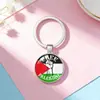 Llavero Colgante para Bolso Bandera de Palestina Colgante de Paz Anti-Guerra de Palestina Accesorios
