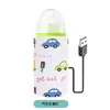 Funda Aislante para Biberón Grueso de Windows Calentamiento de Temperatura Constante Invierno Bolsa Aislante Portátil USB Funda Gruesa Cálida Universal para Biberón Grueso