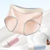 Pantalillas de algodón puro para mujer, color liso, tiro medio, antibacterianas, entrepierna de algodón puro, estilo para chica joven, bikini triangular, venta al por mayor para mujer, dropshipping