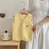 Chaleco de bebé chaleco infantil de primavera y otoño chaleco de algodón fino chaleco infantil de otoño e invierno para niños y niñas