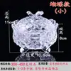 Fabricante Venta al por Mayor Rosa Púrpura Amarillo Verde Blanco Grava de Cristal Piedra en Bruto Tazón Desmagnetizador Almohada de Cristal Pecera Maceta Decoración Artesanía