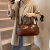 Bolso Sobaco Retro, Bolso de Moda, Bolso de Hombro, Bolso de Mano Casual Nicho de Estilo Coreano para Mujeres
