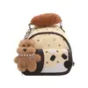 Mochila Versátil Simples Casual Fresca Moda Menina Desenho Animado Fofa Bolinhas Outono 2026