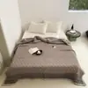 Colcha Coreana de Algodón Puro de Diez Capas para Todas las Estaciones sin Funda, Colcha Lavable a Máquina para Primavera y Otoño, Suave y Amigable con la Piel para Dormir Desnudo, Colcha de Gasa de Algodón para Invierno