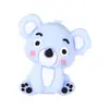 Koala Transfronterizo Cuentas de Silicona 3D Cuentas Sueltas Llavero DIY Cuentas para Mujer Animales de Dibujos Animados Decorativos Cuentas de Pegamento Tridimensionales
