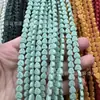 Cuentas Sueltas de Piedra Volcánica en Forma de Corazón, Cuentas de Piedra Volcánica de Colores, Accesorios para Joyería DIY Semi-terminados al por Mayor