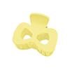 Acessórios de cabelo transfronteiriços flor de ovo feminina fosco cruz pequena garra arco rabo de cavalo garra clipe cor nuvem oca