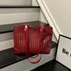 Bolsa Tote de Alta Qualidade com Textura de Tecido de Espiga de Trigo Estilo Novo Outono 2026 Moda Grande Capacidade Versátil Chique de Ombro Único/Mão