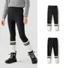BalaoneBalabala Ropa Infantil para Niños Leggings de Terciopelo para Niños Mujer 2025 Otoño e Invierno Nuevo Estilo Empalme de Pie