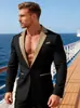 2026 Novo Blazer Masculino Europeu e Americano para Comércio Exterior Transfronteiriço com Patchwork Xadrez, Blazer Casual Solto de Tamanho Europeu