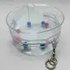 Bolsa de almacenamiento redonda de PVC de 14 cm, bolsa transparente a prueba de polvo para exhibir muñecos de algodón para paseos de bebés, cajas ciegas, directo del fabricante