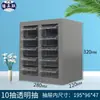Acero Transparente Cajón Piezas Gabinete Cajón Gabinete Tornillo Organizador de Gabinete Gabinete con Puerta Accesorio de Componente Gabinete de Hierro