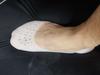 Calcetines de silicona para barco, cubre pies para hombre y mujer, calcetines hidratantes anti-sequedad, cubierta anti-agrietamiento para el talón plantar con agujeros en la parte inferior de una generación de pelo