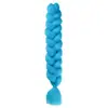 165g Trenza Jumbo Cabello Trenzas Africanas Largas Peluca Hip Hop Fibra de Alta Temperatura Peluca