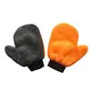 Guantes de Oso de Felpa Coral Engrosada para Pulir Coche Microfibra para Encerar Guantes de Lavado de Coches Suministros de Limpieza de Coches