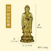 Venta al por mayor de fábrica Budismo Tres Santos Buda Amitabha Bodhisattva Guan Yin tendencia a Bodhisattva cobre puro Bodhisattva adornos