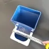 Caixa Alimentadora para Coelho Comedouro Caixa de Comida para Coelho Gaiola para Criação de Coelho 10 12 15cm Placa Floco de Neve Caixa Alimentadora Anti-Escavação Espessada
