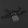 Fabricantes al por mayor de accesorios para el cabello, tocados y novias de cristal negro transfronterizos de Europa y Estados Unidos.