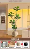 2026 Planta Verde Realista Higuera de Hoja de Violín Maceta de Piso Planta de Interior Grande Planta Biónica Adorno Decoración de Sala de Estar Flor Árbol Falso