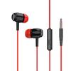 Excelente Fone de Ouvido X10A Intra-auricular Com Fio Alta Qualidade Karaoke Controlado por Fio com Microfone 3.5mm Universal para Celular Computador