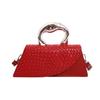 2024 Design personalizado Bolsa de ombro simples Nicho Padrão de crocodilo Nova bolsa feminina Bolsa crossbody Bolsa feminina Outono