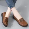 Sapatos Casuais Femininos Antiderrapantes, Confortáveis e Versáteis, Sapatos para o Dia a Dia, Mocassins, Sapatos Baixos, Sapatos Femininos Slip-On