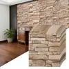 CTZS Papel de Parede de Espuma 3D Tijolo Adesivo de Parede Tijolo Relevado Minimalista Contemporâneo Autoadesivo Impermeável à Prova de Mofo Para Decoração de Parede de Sala de Estar Quarto 38,5cmx35cm