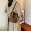 Bolso de Mano de Cubo Versátil de Moda para Viajes Diarios para Mujer 2026 Invierno Nuevo Bolso de Hombro Cruzado Casual de Moda