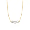 Collar de Plata Esterlina 925 Moda Barroca Collar ins Concha Perla Pequeña Cadena Clavícula Joyería Simple Combinable