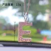 Colgante para Coche con Forma de Oso de Amor de Arcilla Amazon Transfronterizo, Colgante para Interior de Coche, Colgante de Letra de Alta Gama para Mujeres