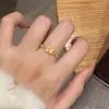 Nuevo anillo de lazo para mujer, elegante y lujoso, de nicho, dulce y lindo, con un toque de alta gama, moderno y ajustable