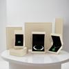 Joyero de PU cepillado, caja para colgar collares, anillos, joyas, pulseras, pendientes, almacenamiento, venta al por mayor