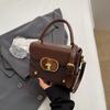 Bolsa Cuadrada Pequeña Estilo Nuevo 2026 para Mujer, Bolso de Mano y Bolso Cruzado de Moda, Bolso Elegante de Piel Sintética, Bolso Diario para Mujer, Bolso de Nicho para Mujer