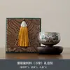 Set de Regalo de Alto Nivel Plateado Cultural y Creativo de Dunhuang para Té Kung Fu - Una Tetera y Cuatro Tazas - Regalo para Amigos, Personas Mayores, Líderes, Regalo de Cumpleaños