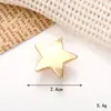 Nuevos y creativos accesorios de aleación de zinc con forma de gema de amor, moda versátil, multiestilo, para zapatos con agujeros, accesorios de flor