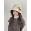 Chapéu de Inverno Infantil Novo à Prova de Vento Quente Lã Tricotado Outdoor À Prova de Frio Forrado com Fleece Espessado Novo Chapéu de Puxar